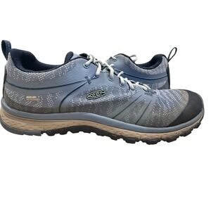 KEEN Terradora Hiking Shoes Blue 1017692 Waterproof Low Top Women's Size 10 Wide